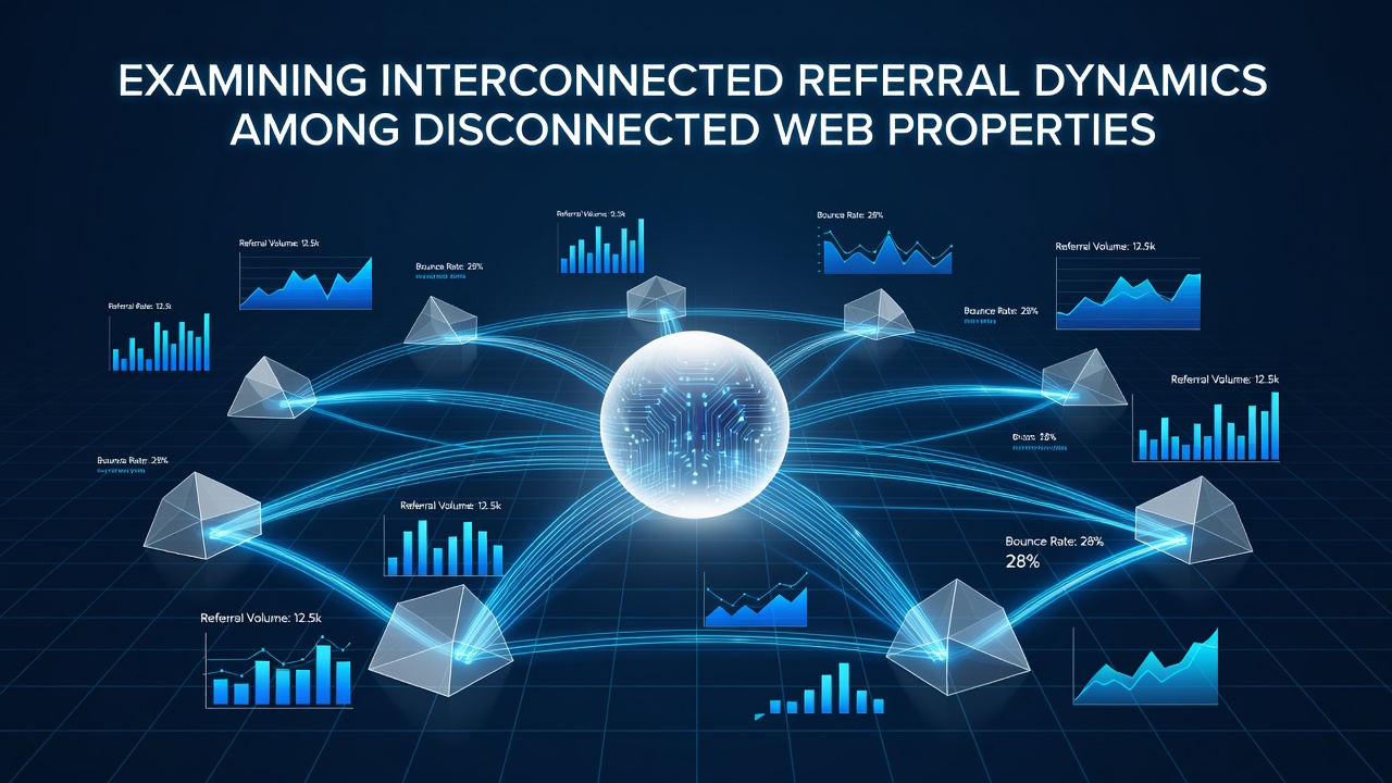 Examining Interconnected Referral Dynamics Among Disconnected Web Properties